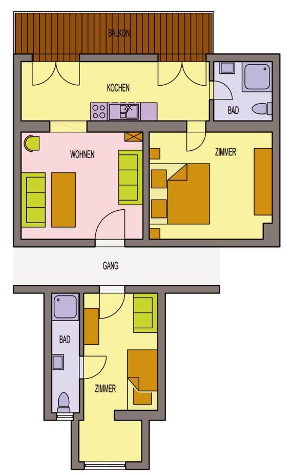 Pension Plangger Пфундс Экстерьер фото